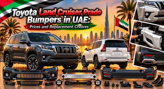 Toyota Land Cruiser Prado bumpers available in the UAE for replacement
