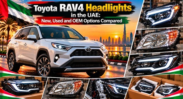 Toyota RAV4 headlights for replacement in the UAE