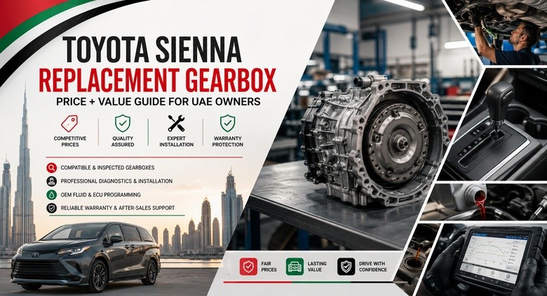 Replacement Toyota Sienna Gearboxes