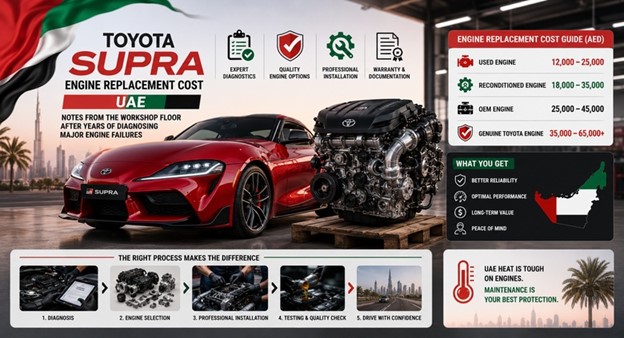 Replacement Toyota Supra Engines