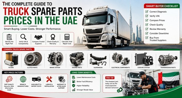 Truck Spare Parts for Sale in UAE