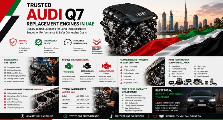 Replacement Audi Q7 Engines
