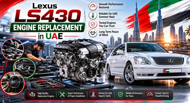 Replacement Lexus LS430 Engines