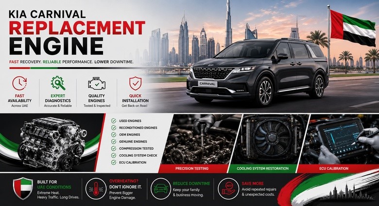 Replacement Kia Carnival Engines