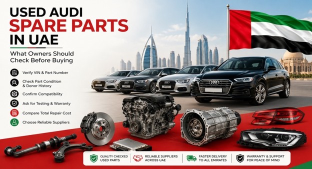 Audi Spare Parts in UAE
