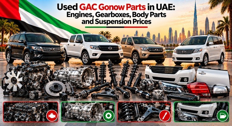 GAC Gonow Spare Parts in UAE