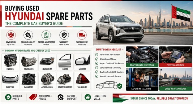 Used Hyundai Spare Parts UAE
