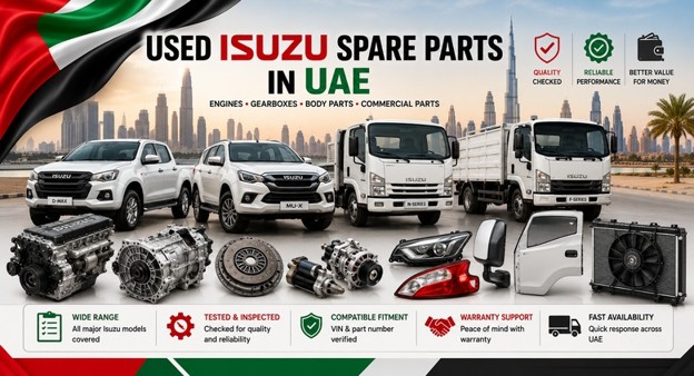 Isuzu Spare Parts in UAE