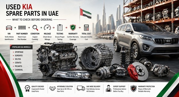 Kia Spare Parts in UAE