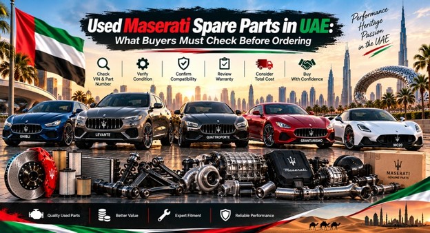 Maserati Spare Parts in UAE
