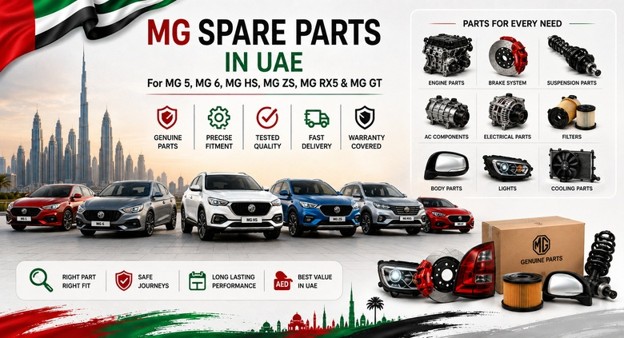 MG Spare Parts in UAE