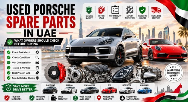 Porsche Spare Parts in UAE