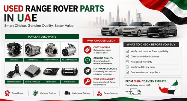 Range Rover Spare Parts in UAE