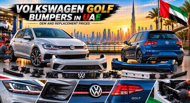 Volkswagen Golf bumpers available in the UAE for replacement