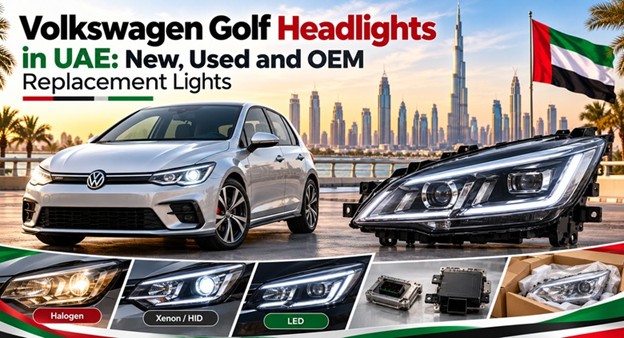Volkswagen Golf headlights for replacement in the UAE