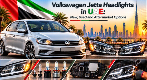 Volkswagen Jetta headlights for replacement in the UAE