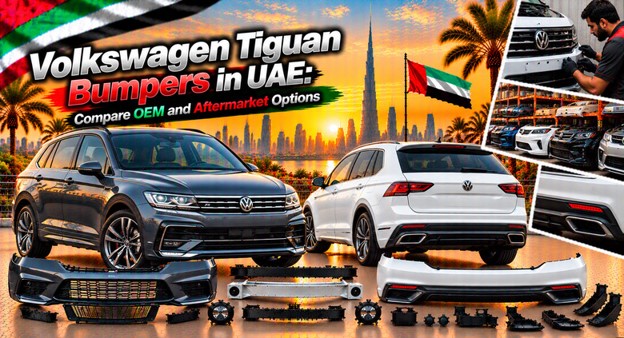 Volkswagen Tiguan bumpers available in the UAE for replacement