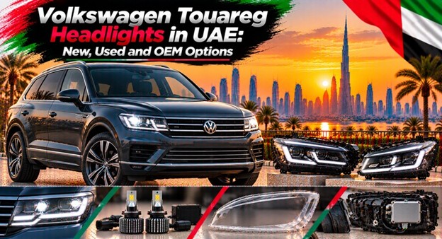Volkswagen Touareg headlights for replacement in the UAE