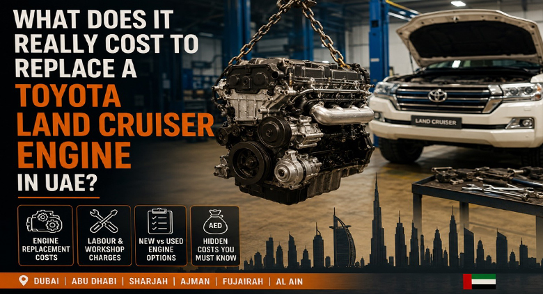 Toyota Land Cruiser Replacement Engine