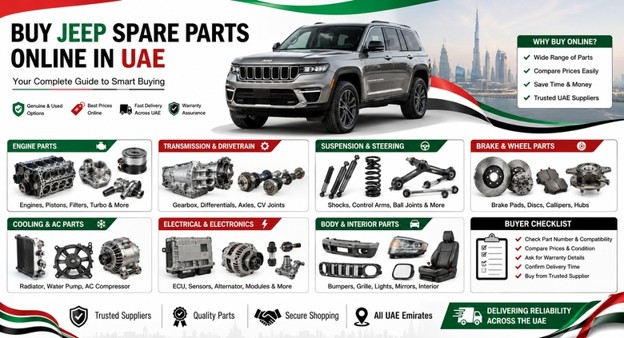 Jeep Spare Parts in UAE