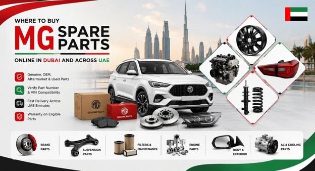 MG Spare Parts in UAE