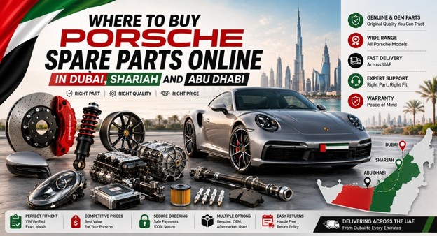 Porsche Spare Parts in UAE