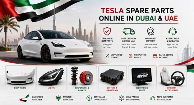 Tesla Spare Parts in UAE
