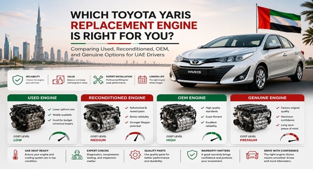 Replacement Toyota Yaris Engines