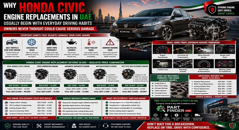 Replacement Honda Civic Engines