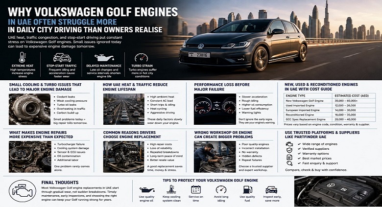 Replacement Volkswagen Golf Engines