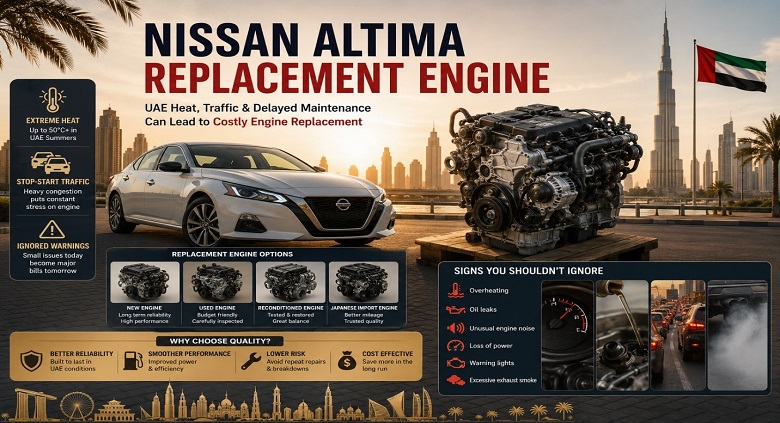 Replacement Nissan Altima Engines